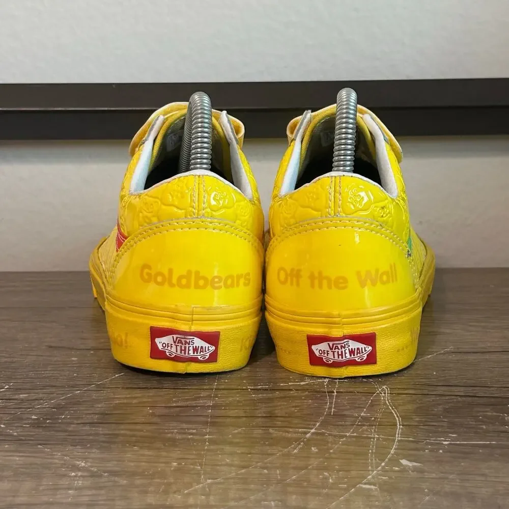 Vans X Haribo Old Skool Women’s Athletic Skate Shoes Sneakers Size 7.5 Yellow
